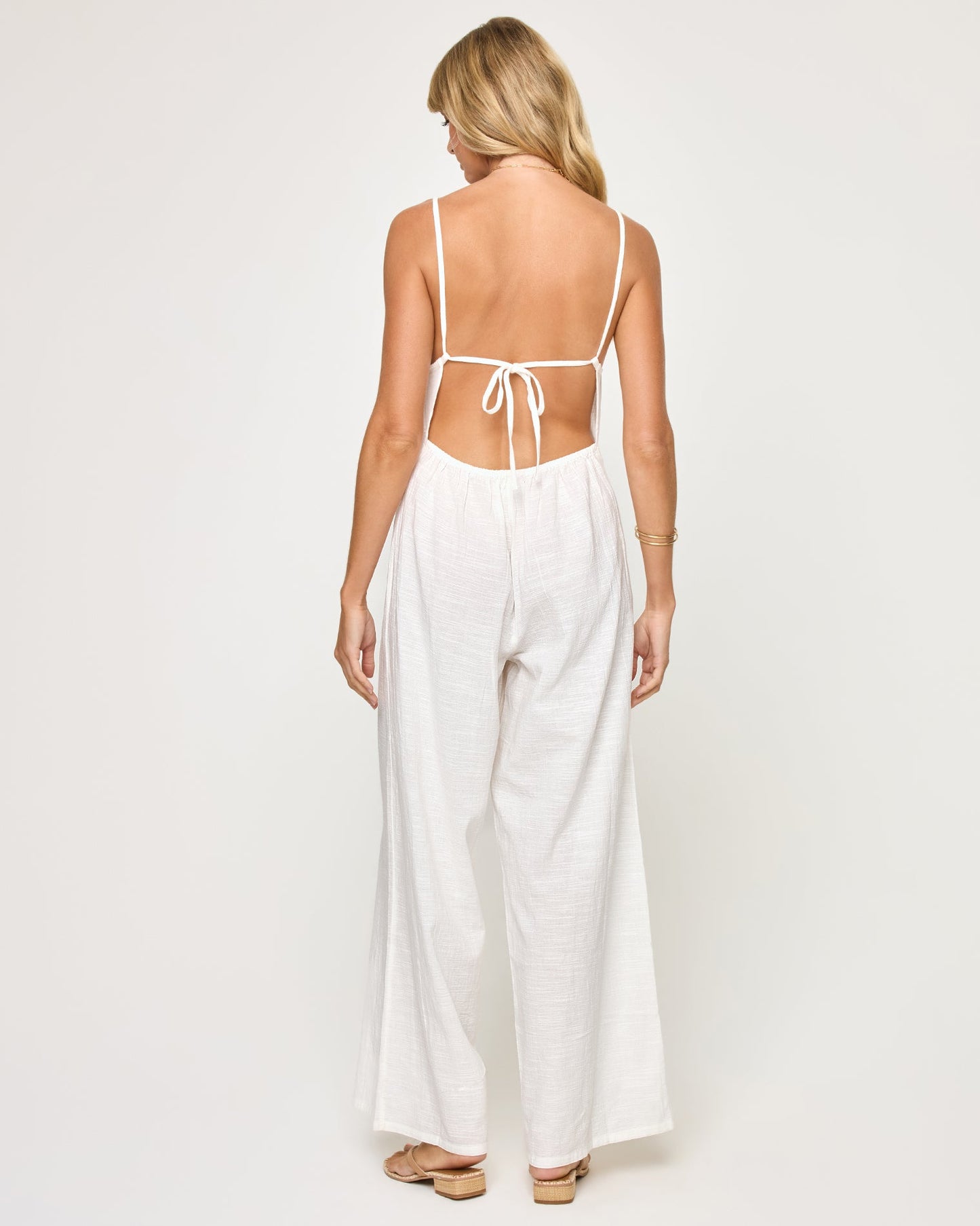 LSPACE Jaida Jumpsuit - White - Clothing|Swim
