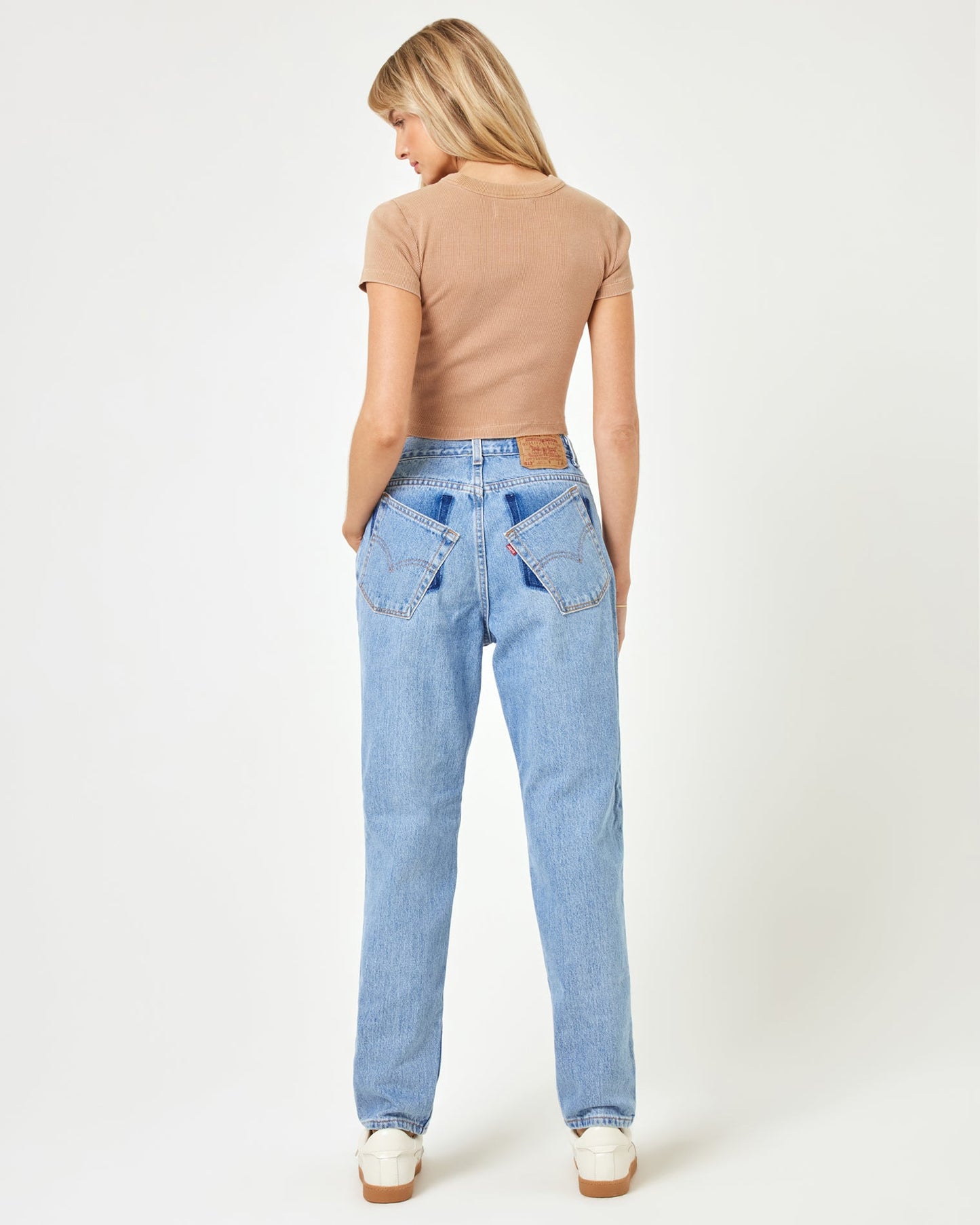 LSPACE aligrace Michelle Tilted Denim Pant - Clothing