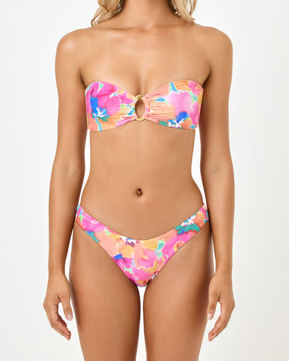 LSPACE Black Bandeau Bikini Top - LSPACE Jasper - Swim