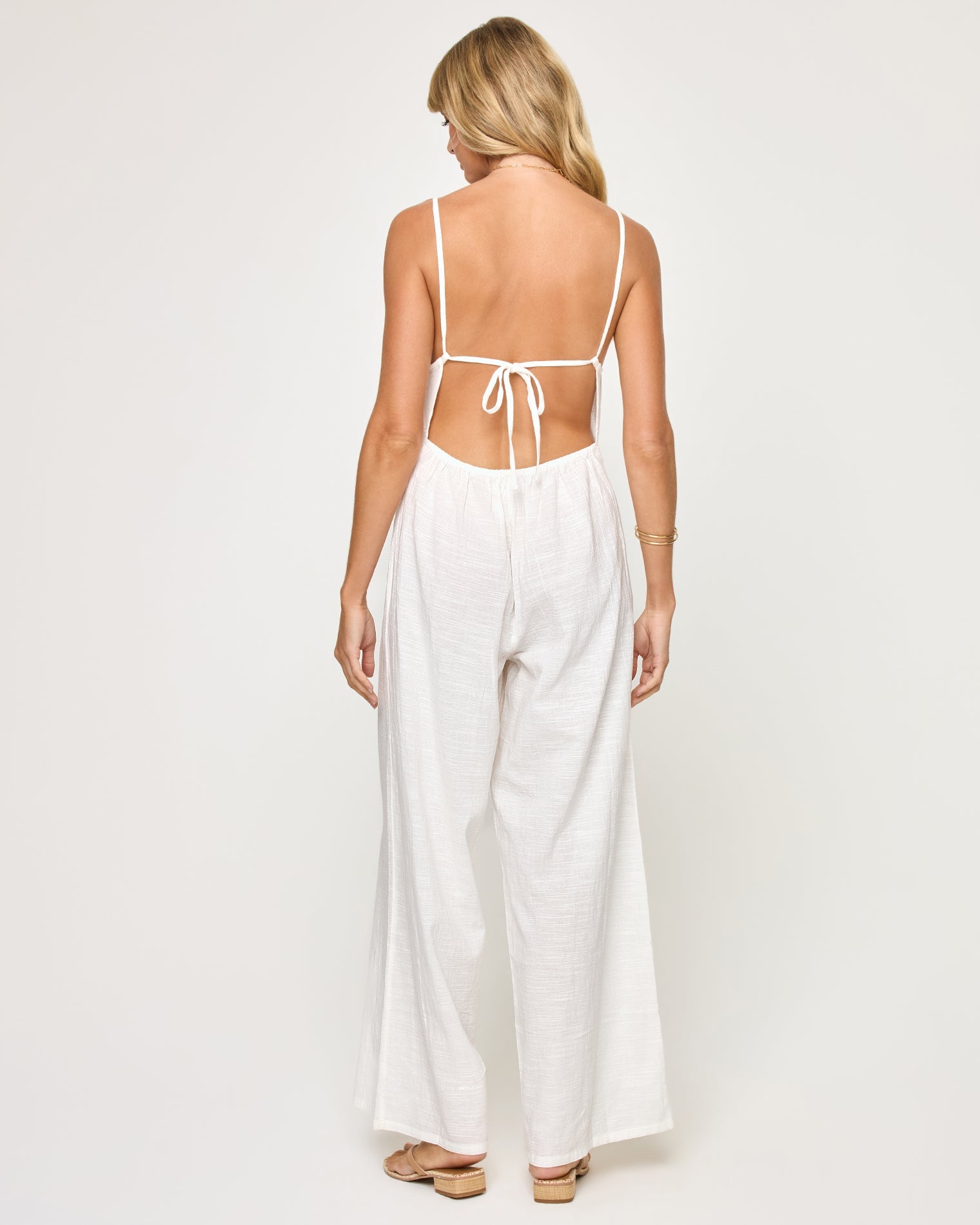LSPACE Jaida Jumpsuit - White - Clothing|Swim
