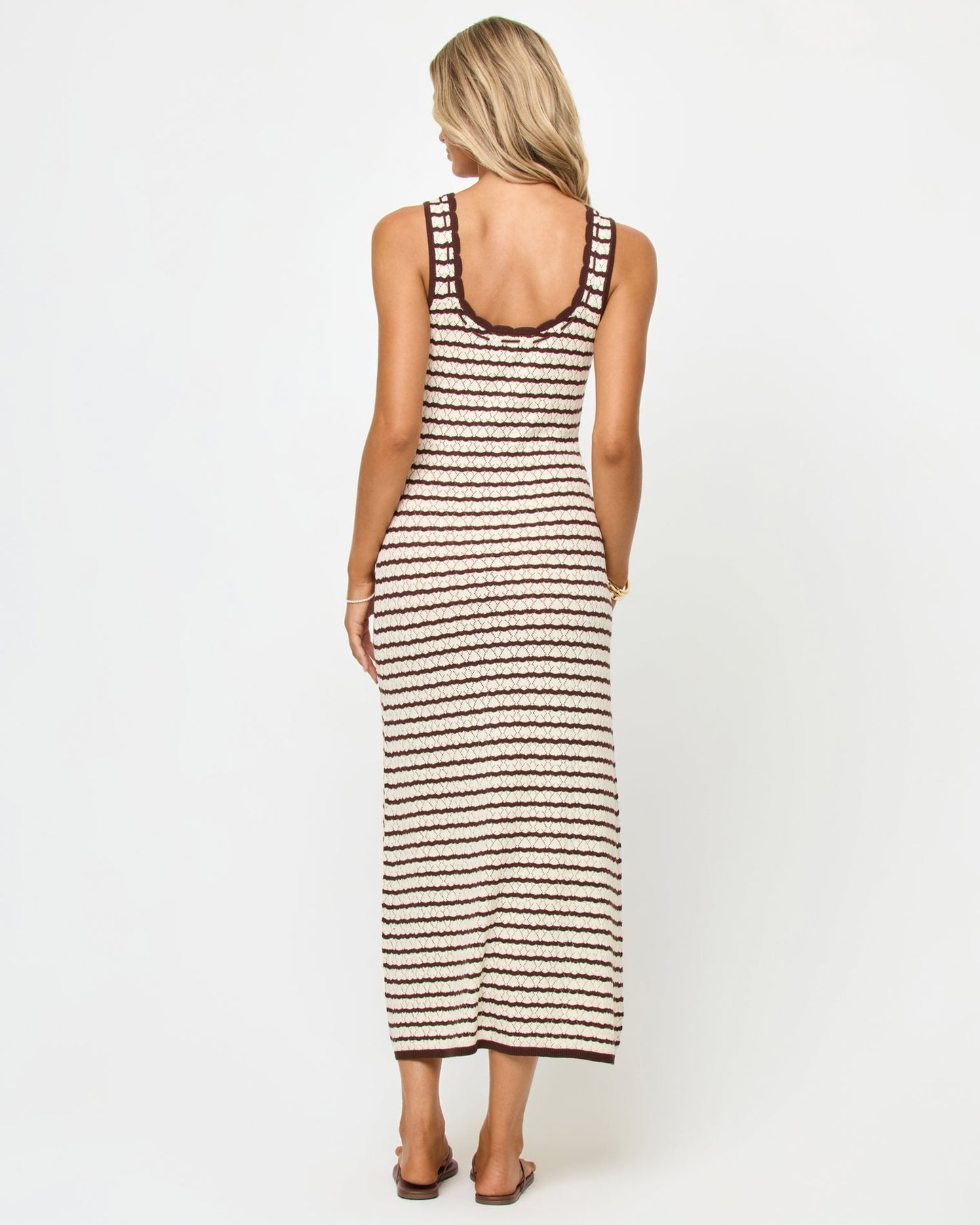 LSPACE Striped Maxi Dress - Scoop Neck - LSPACE Rosalie Maxi - Clothing
