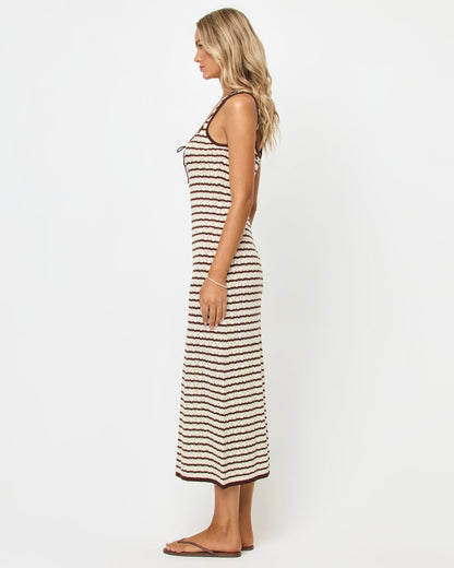 LSPACE Striped Maxi Dress - Scoop Neck - LSPACE Rosalie Maxi - Clothing