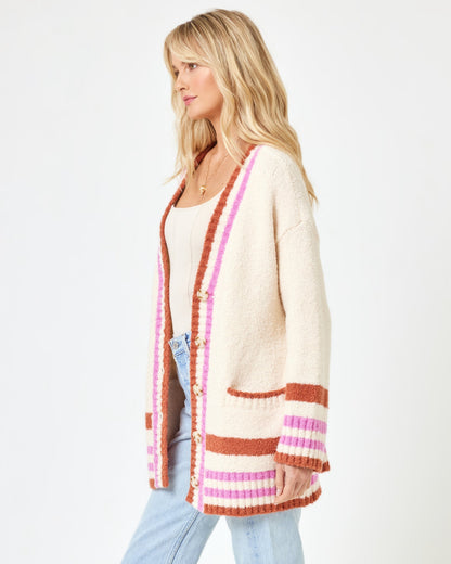 LSPACE LSPACE Delta Blooms Sweater - Delta Blooms Jacquard - Clothing