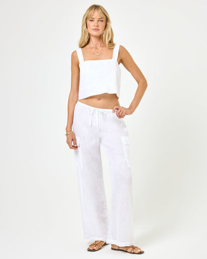 LSPACE LSPACE Sundown Cargo Pant - White - Clothing|Swim