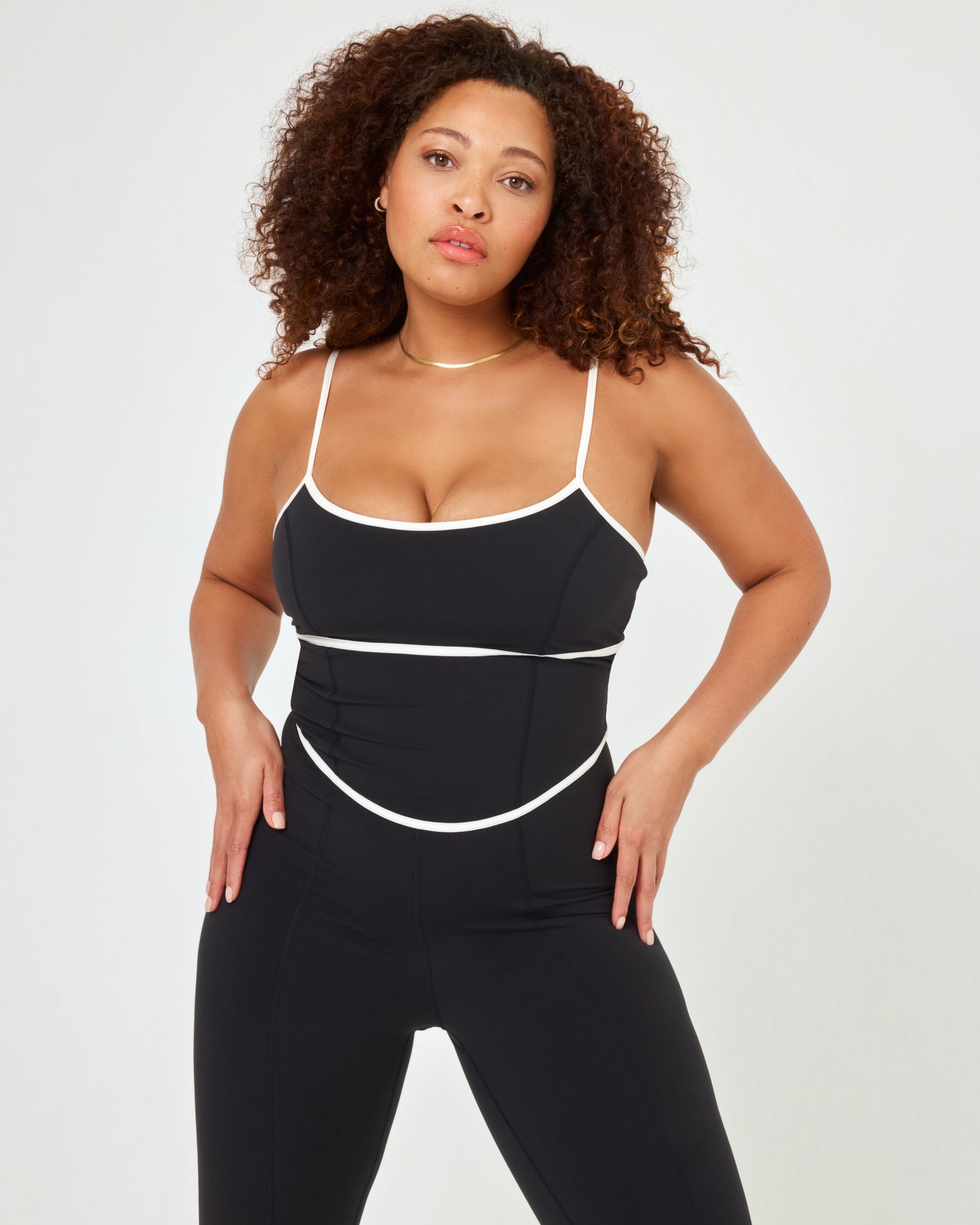 LSPACE Ace Jumpsuit - Black-Cream - Active|Swim