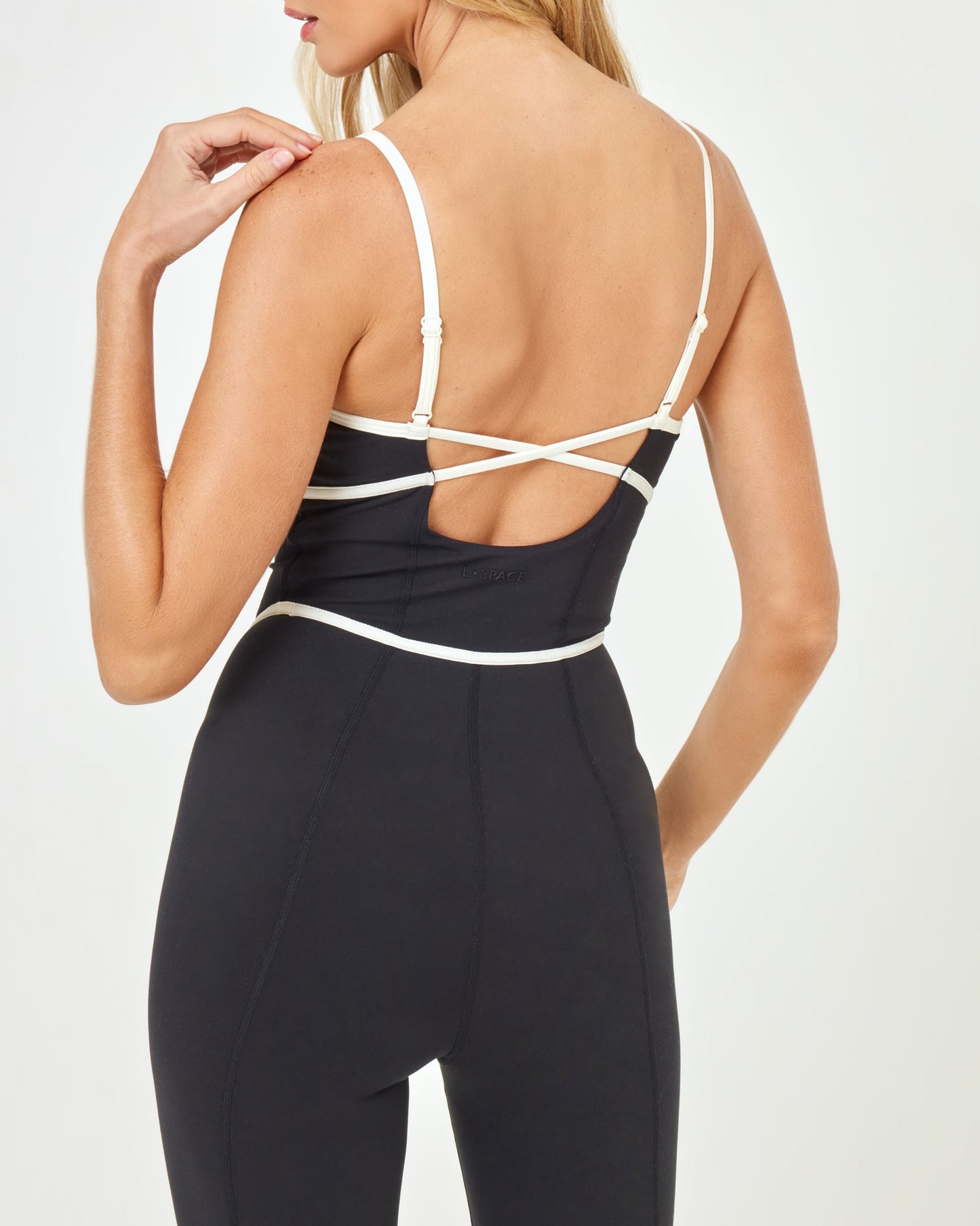 LSPACE Ace Jumpsuit - Black-Cream - Active|Swim