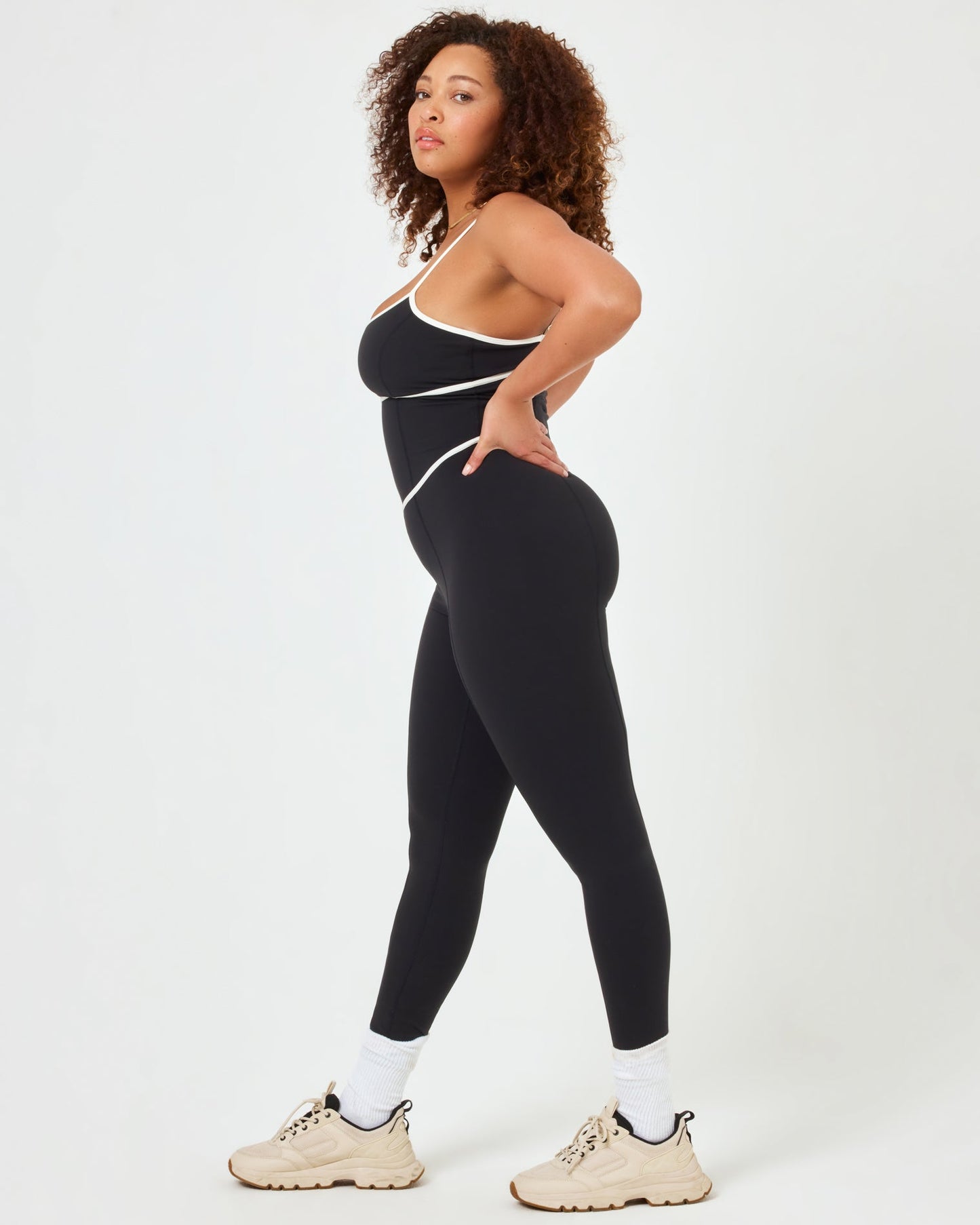 LSPACE Ace Jumpsuit - Black-Cream - Active|Swim