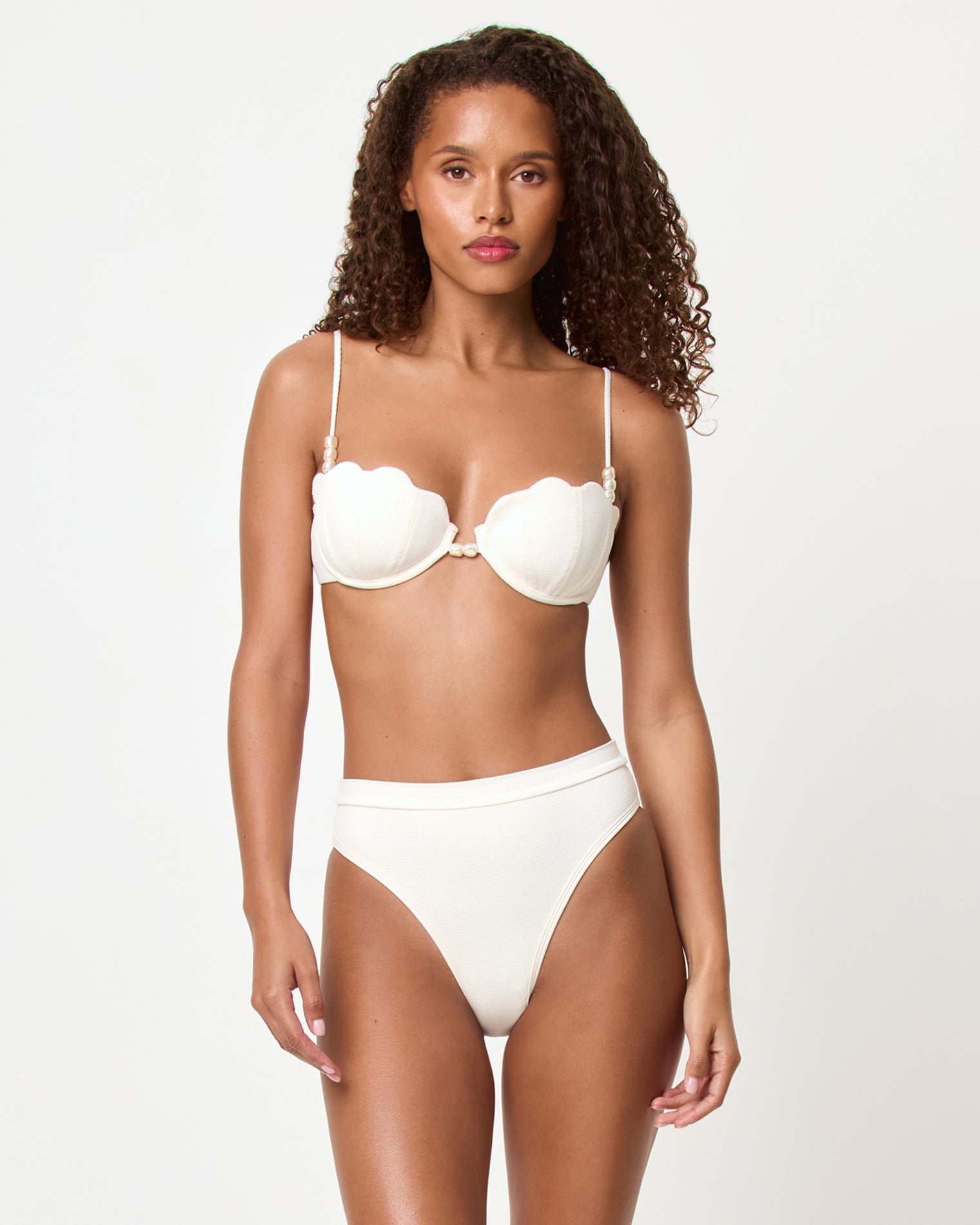 LSPACE Sunrise Shell Bikini Top - Blue - LSPACE - Swim