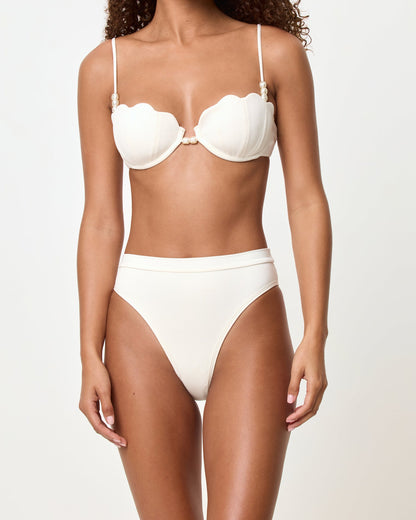 LSPACE Sunrise Shell Bikini Top - Blue - LSPACE - Swim