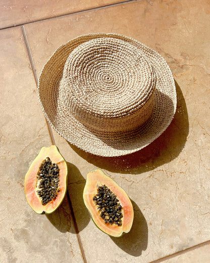 LSPACE Raffia Bucket Hat for Women - LSPACE Isadora - Clothing|Swim