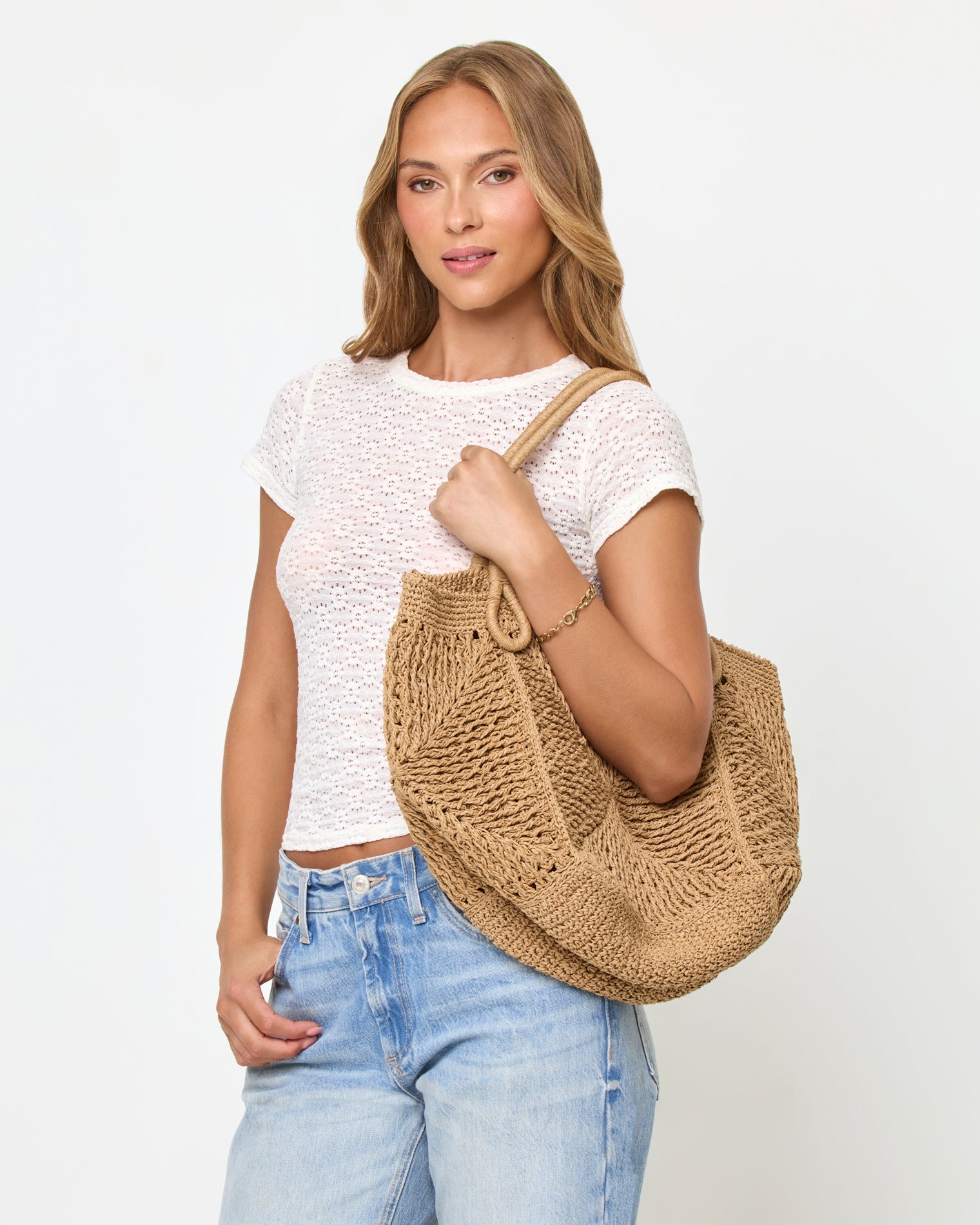 LSPACE Raffia Beach Bag & Tote - LSPACE Paloma - Clothing|Swim