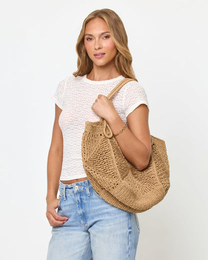LSPACE Raffia Beach Bag & Tote - LSPACE Paloma - Clothing|Swim
