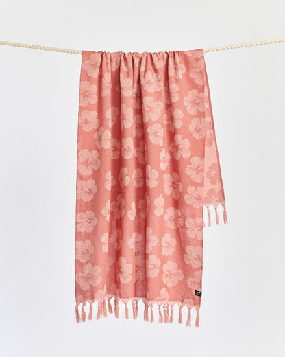 LSPACE Slowtide Hau Turkish Towel - Warm Earth - Clothing