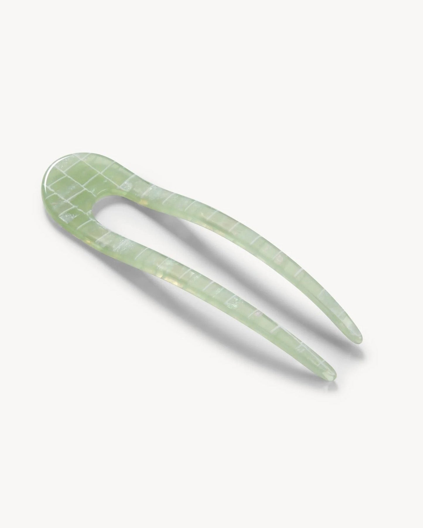 LSPACE Machete French Hair Pin - Mint - Clothing