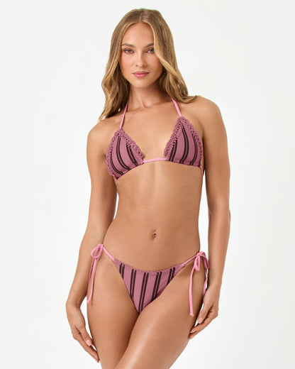 LSPACE LSPACE Samba Bikini Top - Stripe Side-Alotta Polka Dot - Swim