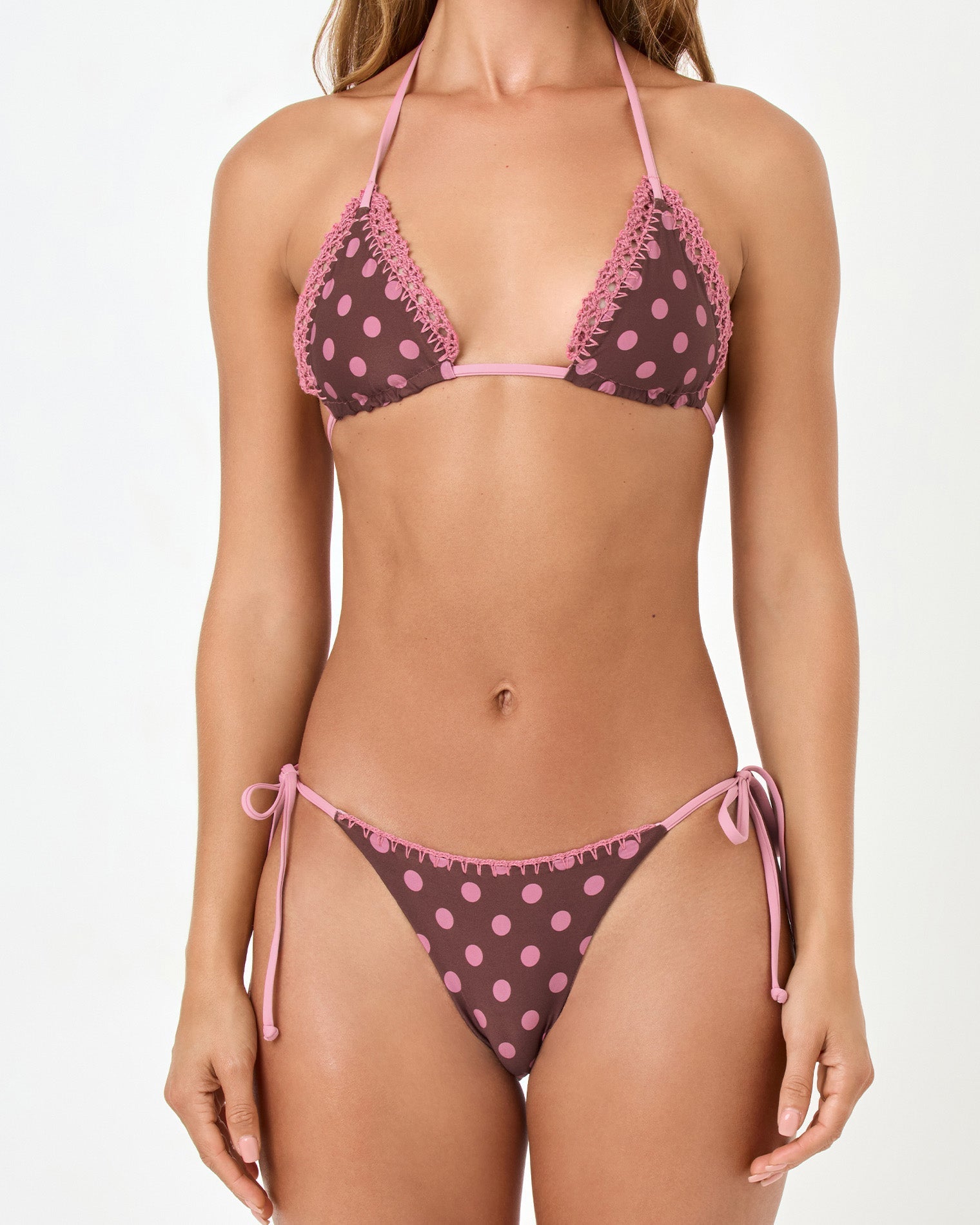 LSPACE LSPACE Samba Bikini Top - Stripe Side-Alotta Polka Dot - Swim
