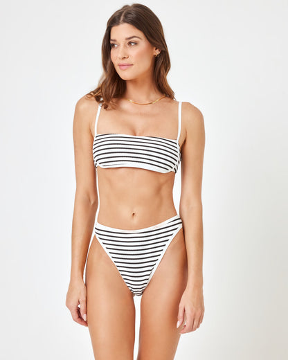 LSPACE Striped Bralette Bikini Top - LSPACE Hazel Bikini Top - Swim