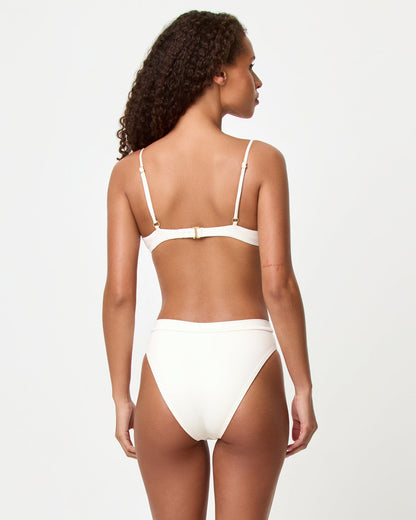 LSPACE Sunrise Shell Bikini Top - Black - LSPACE - Swim