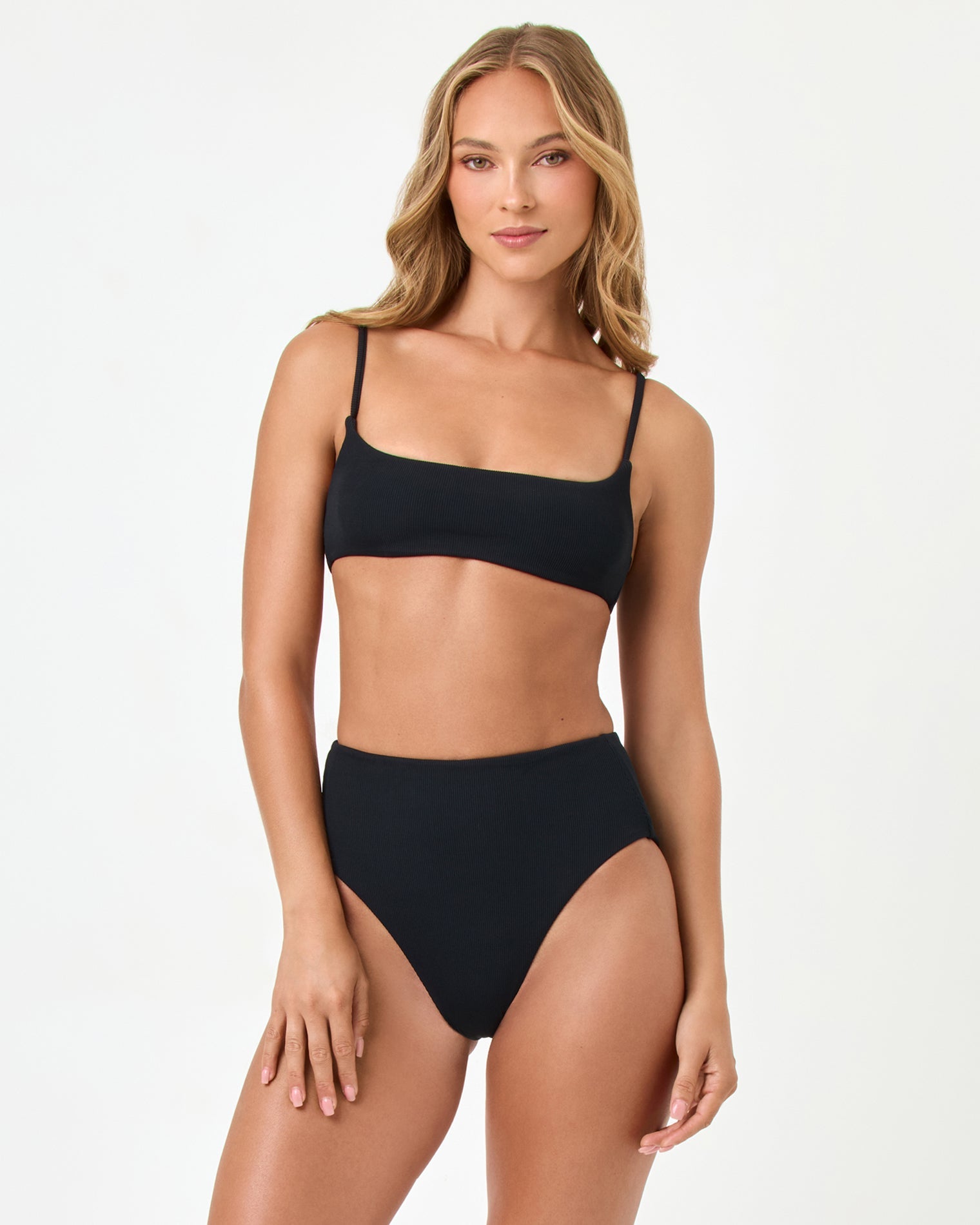 LSPACE LSPACE Presley Bikini Top - Black - Swim