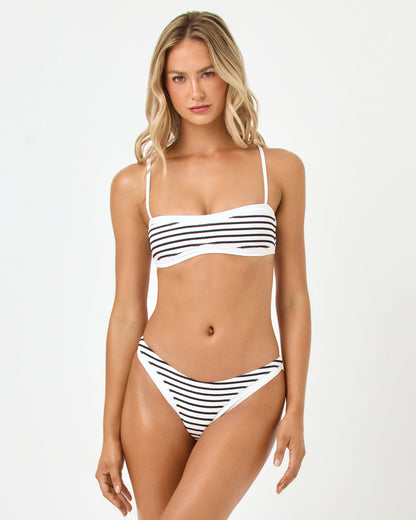 LSPACE LSPACE Madison Bikini Top - Sail Along Stripe - Swim