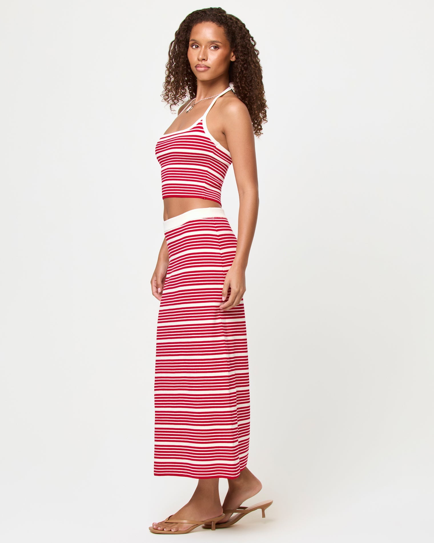 LSPACE LSPACE Positano Top - Superbloom Stripe - Swim|Clothing