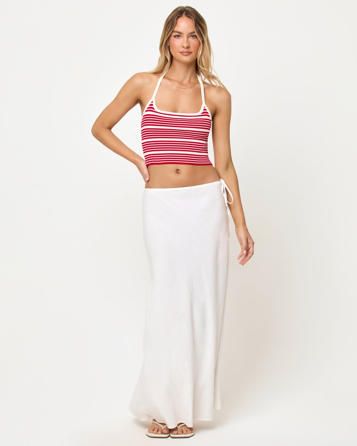 LSPACE LSPACE Positano Top - Superbloom Stripe - Swim|Clothing