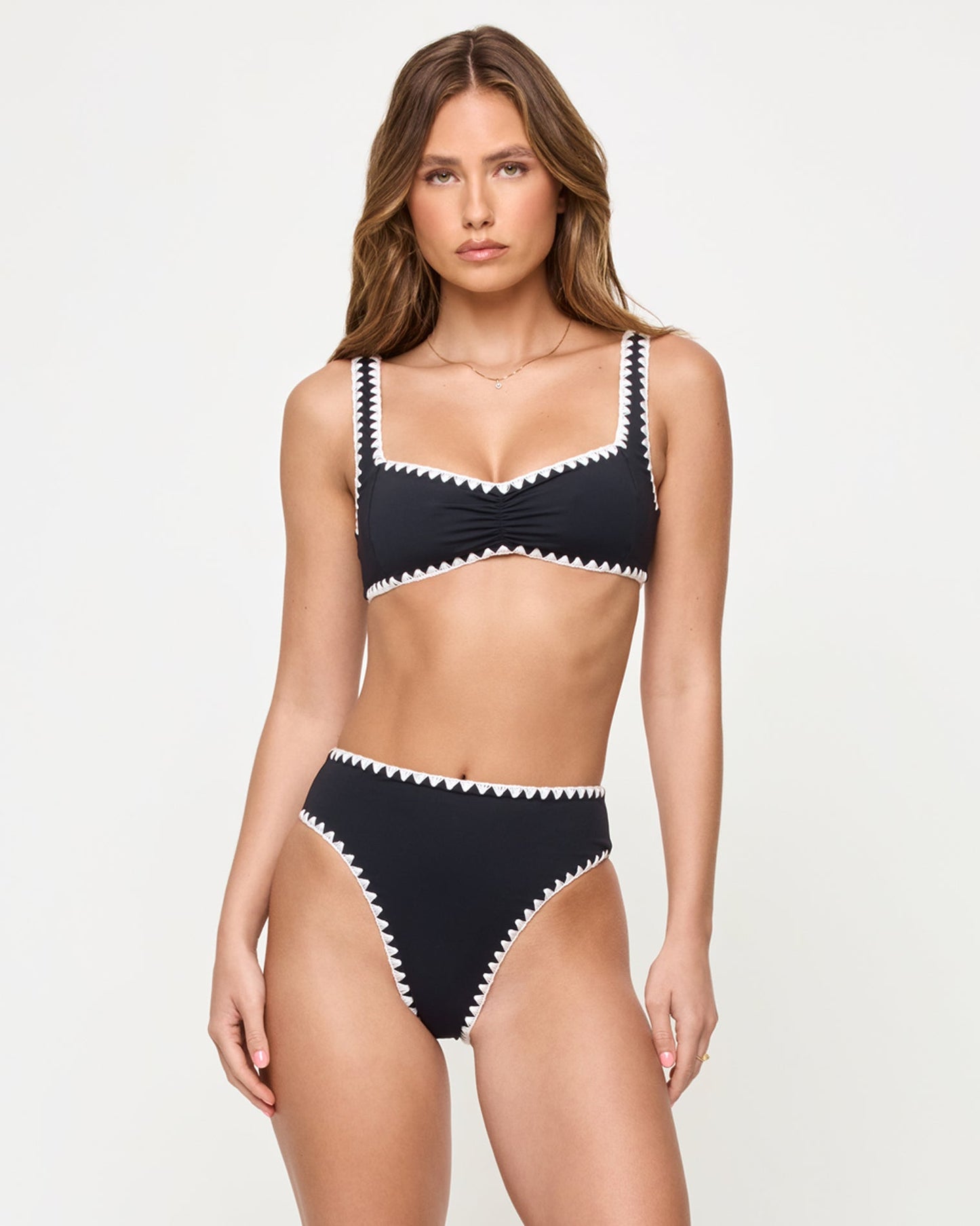 LSPACE Savannah High Leg, Mid Rise Bikini Bottoms - LSPACE - Swim