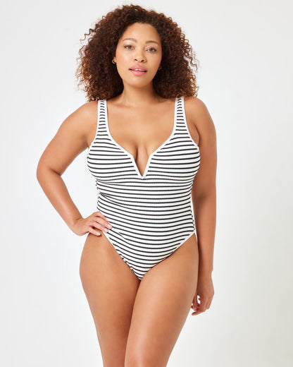 LSPACE LSPACE Coco One Piece Swimsuit - Sail Along Stripe - Swim
