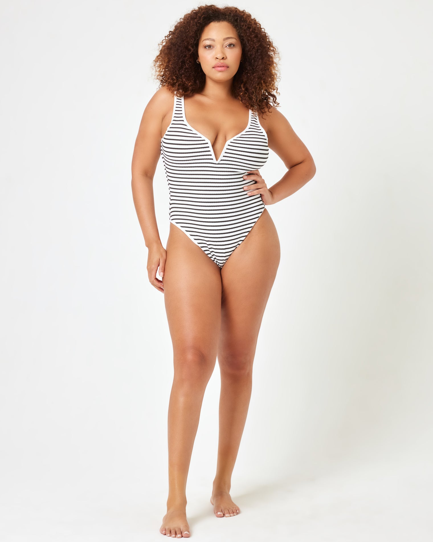 LSPACE LSPACE Coco One Piece Swimsuit - Sail Along Stripe - Swim