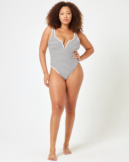 LSPACE LSPACE Coco One Piece Swimsuit - Sail Along Stripe - Swim