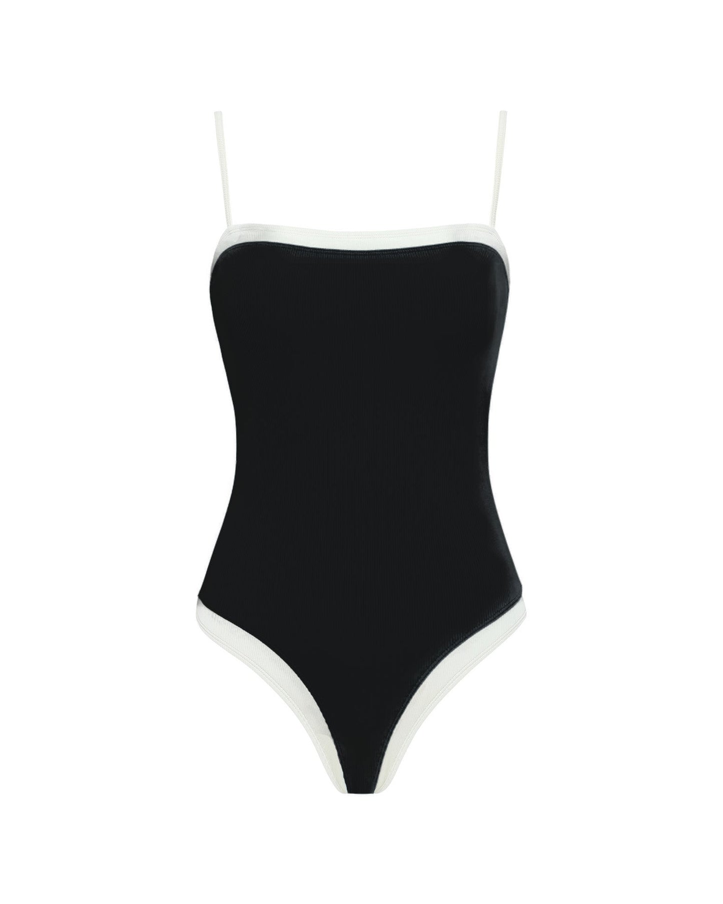 LSPACE LSPACE Tess One Piece Swimsuit - Black-Cream - Swim