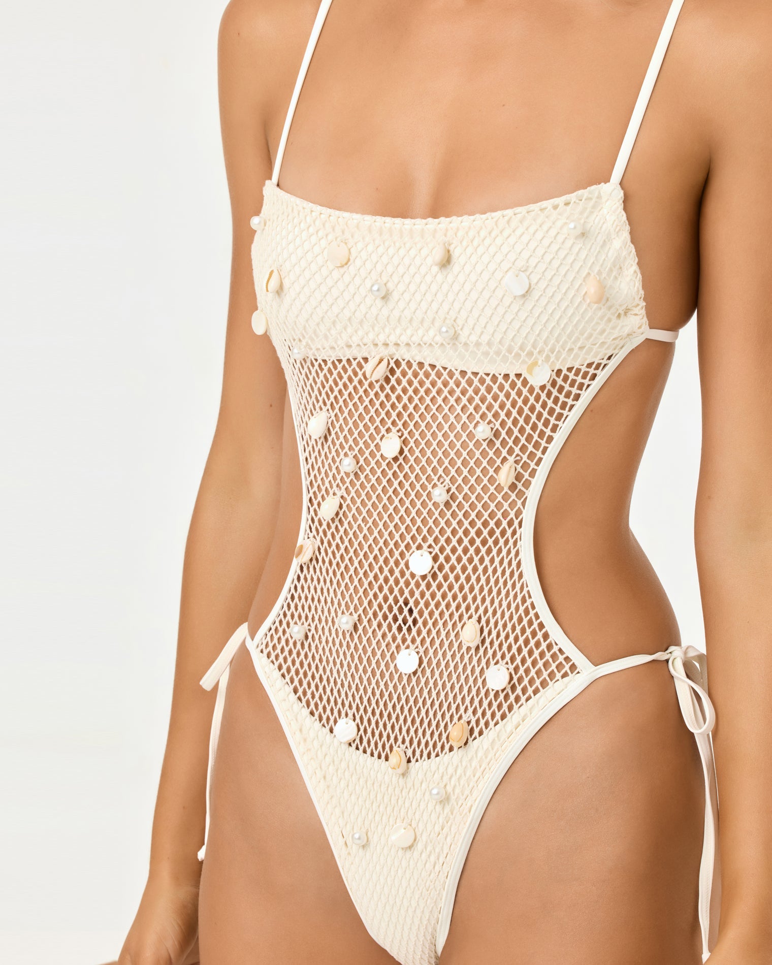 LSPACE LSPACE Catching Up One Piece - Cream - Swim