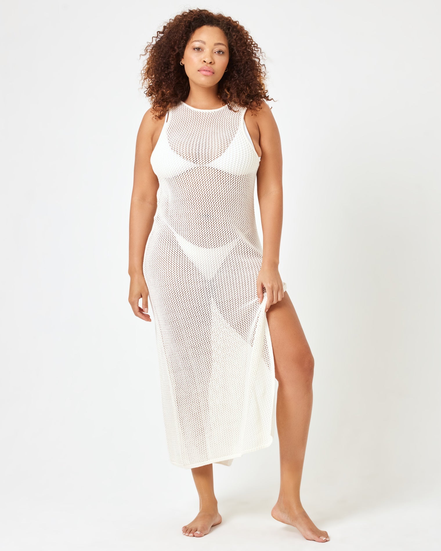 LSPACE LSPACE Villa Nova Cover-Up - Cream - Swim