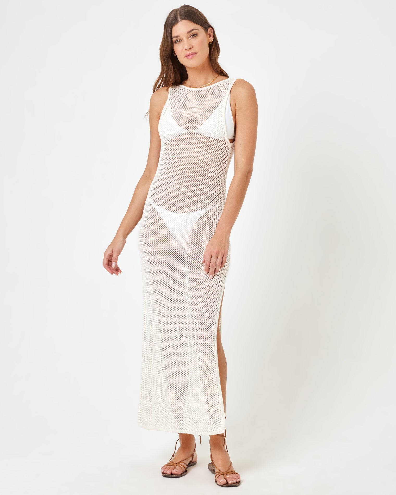 LSPACE LSPACE Villa Nova Cover-Up - Cream - Swim