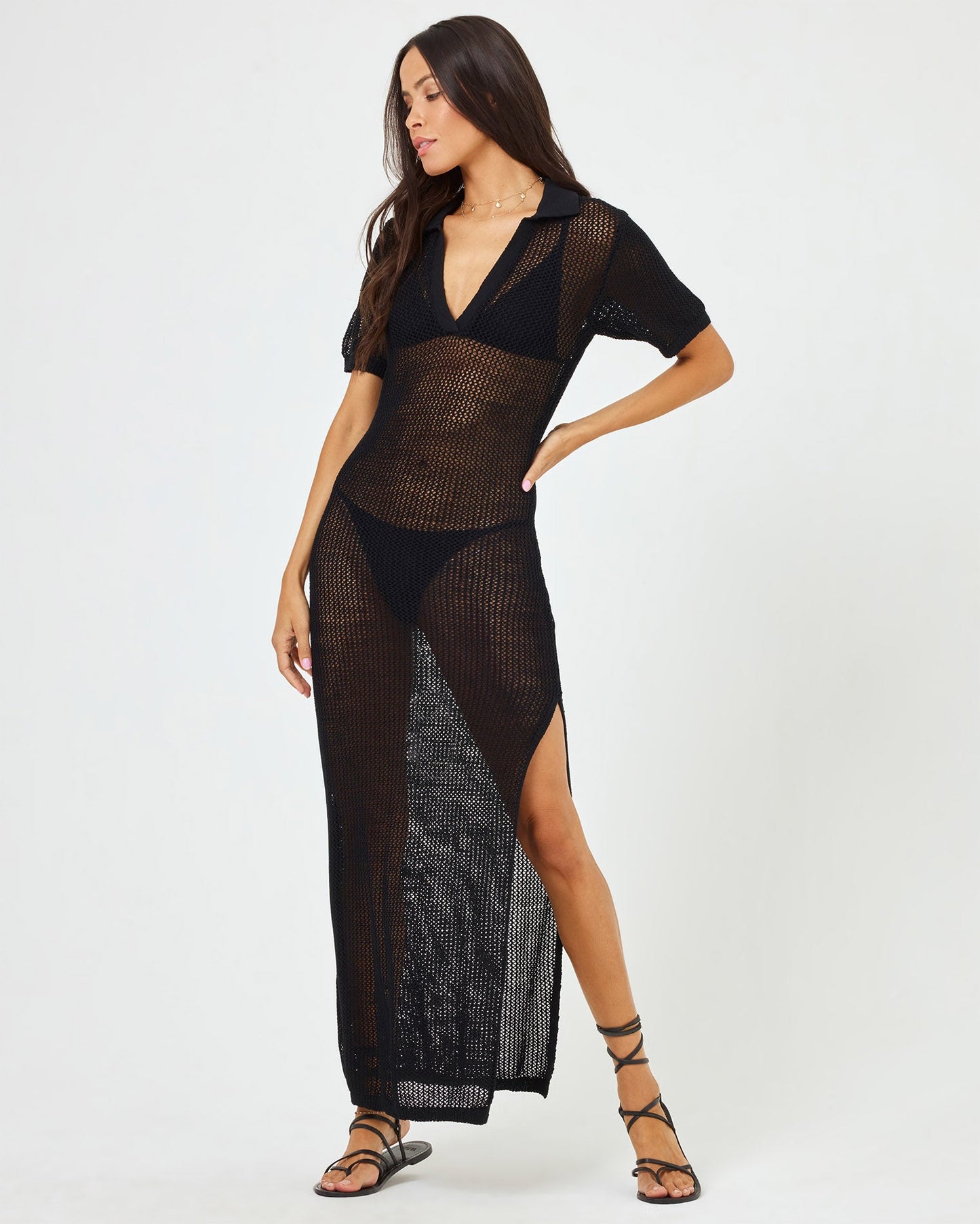 LSPACE LSPACE Sydney Cover-Up - Black - Swim