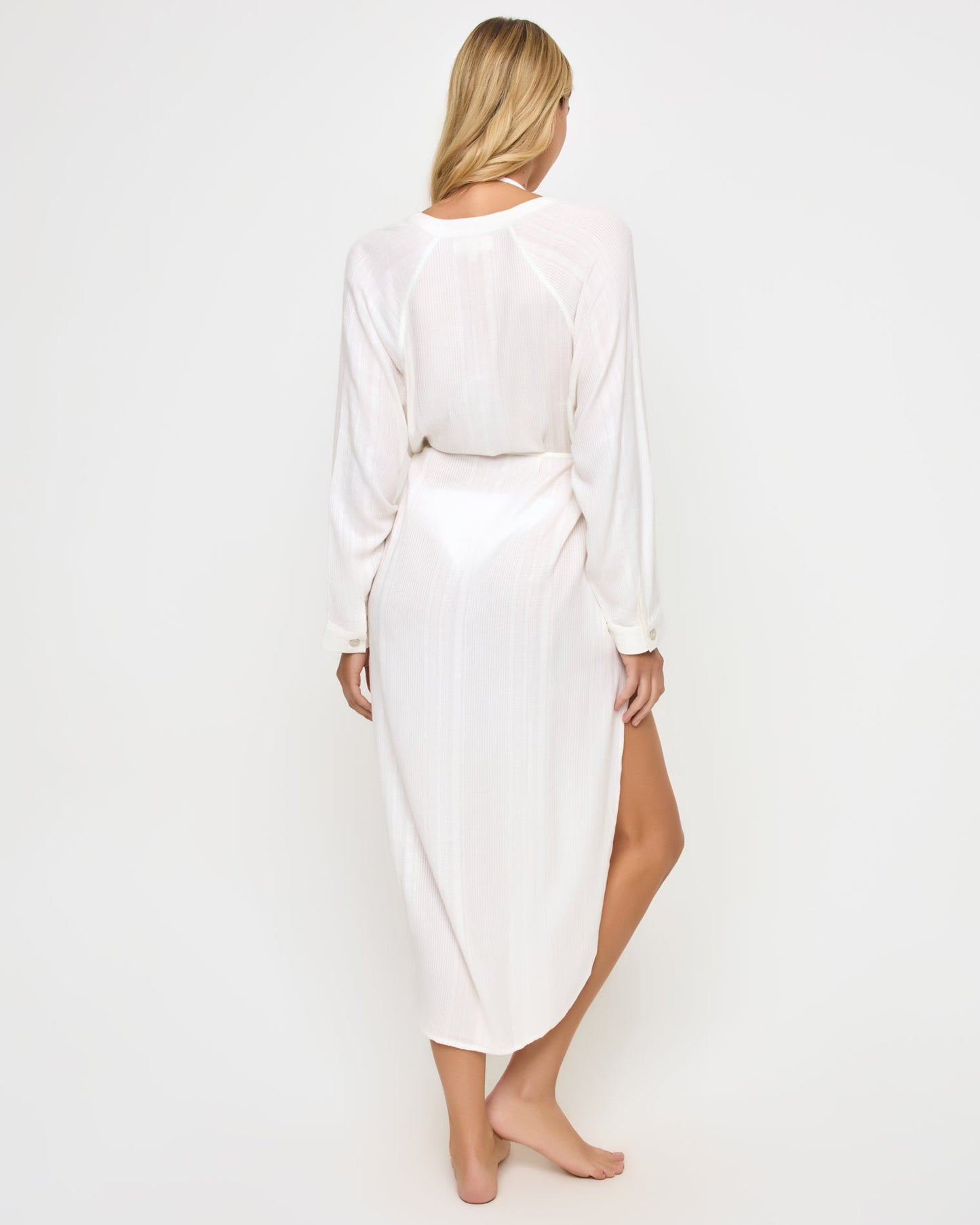 LSPACE LSPACE Yoli Shirtdress - Cream - Swim|Clothing