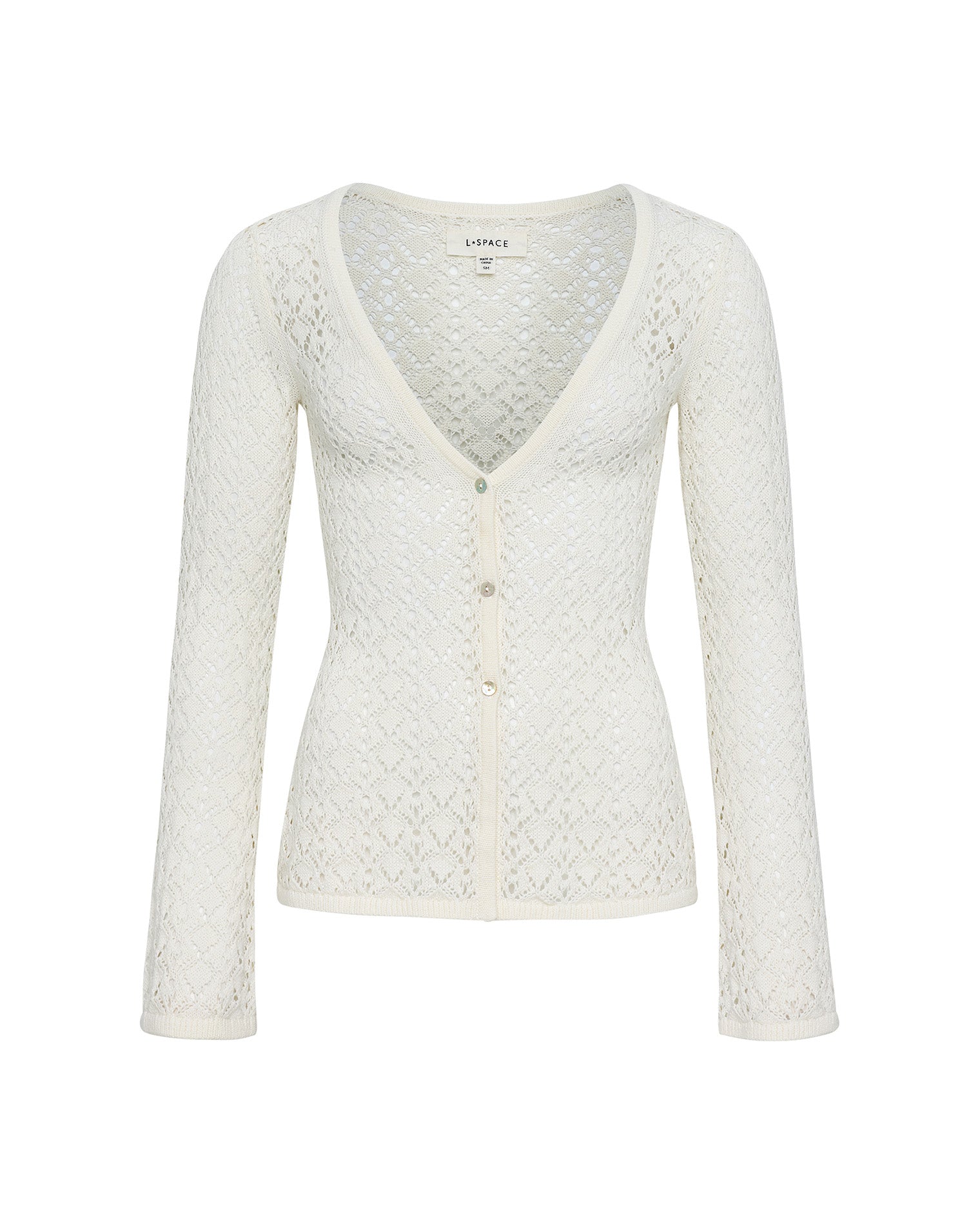 LSPACE LSPACE Nova Top - Cream - Swim|Clothing