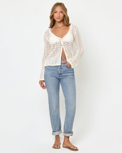 LSPACE LSPACE Nova Top - Cream - Swim|Clothing