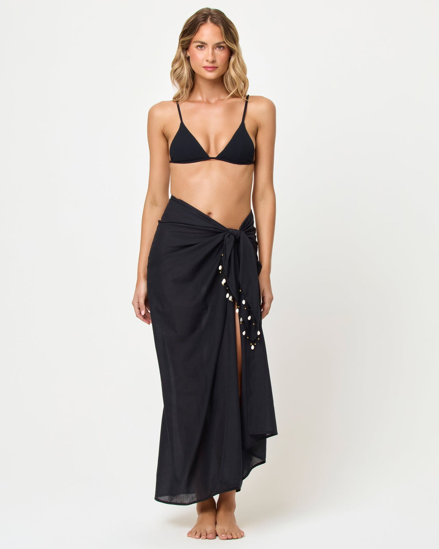 LSPACE LSPACE Mika Sarong - Black - Swim