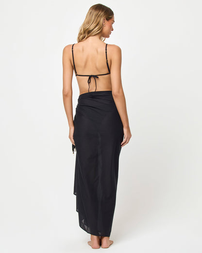 LSPACE LSPACE Mika Sarong - Black - Swim