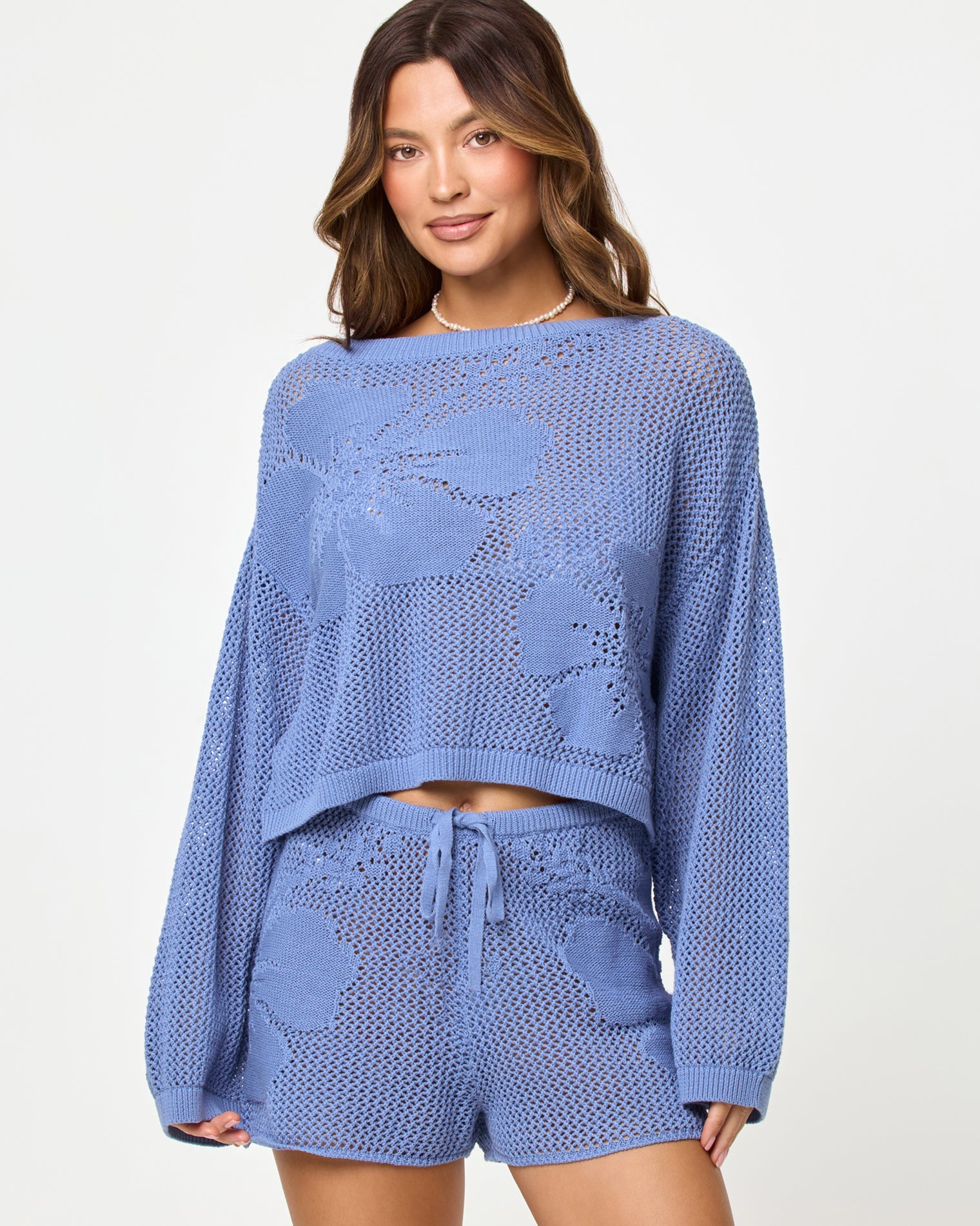 LSPACE LSPACE Island Time Sweater - Chambray - Swim|Clothing