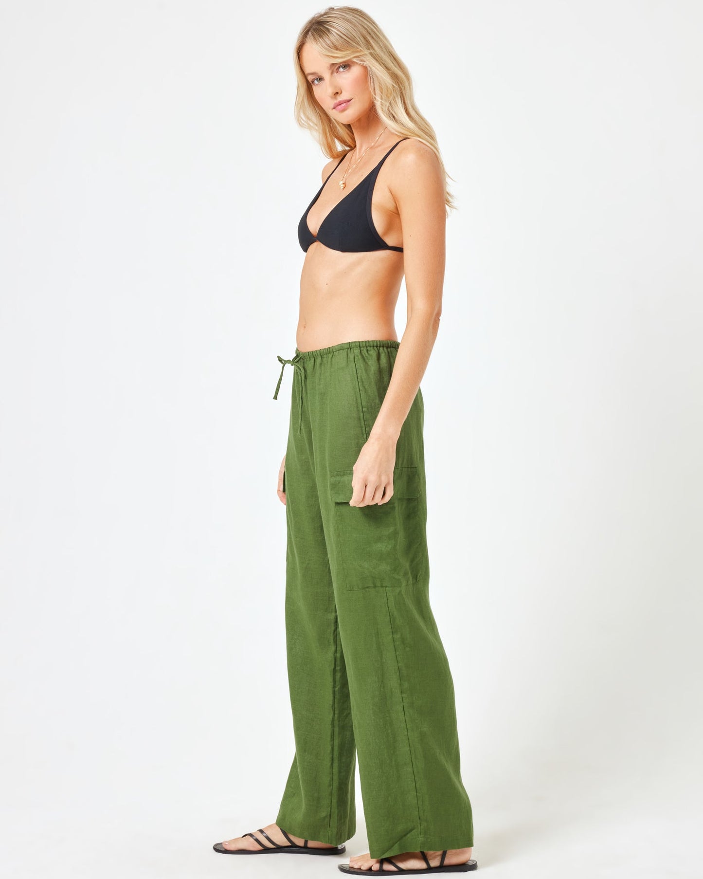 LSPACE LSPACE Sundown Cargo Pant - Jungle - Clothing