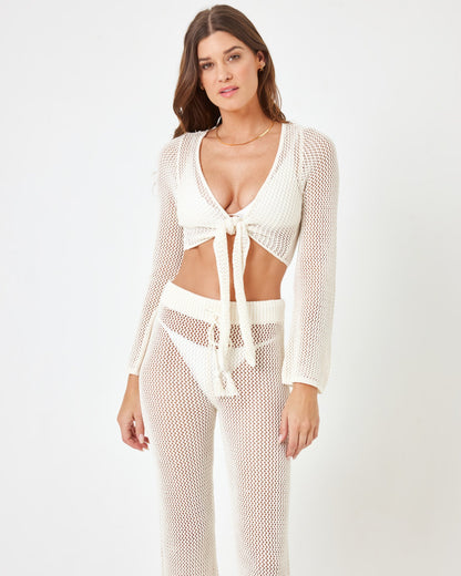 LSPACE LSPACE Los Cabos Top - Cream - Clothing|Swim