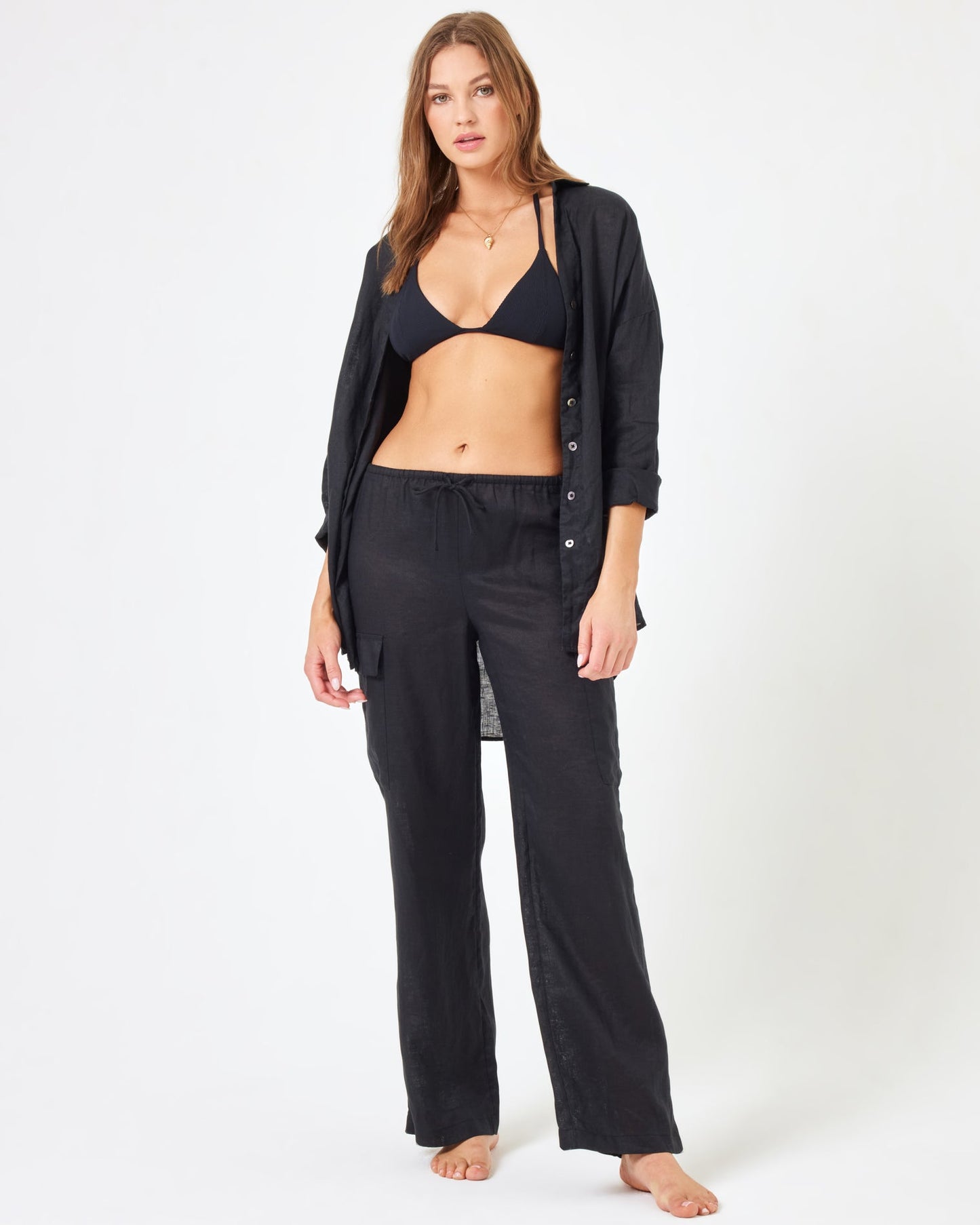 LSPACE LSPACE Sundown Cargo Pant - White - Clothing