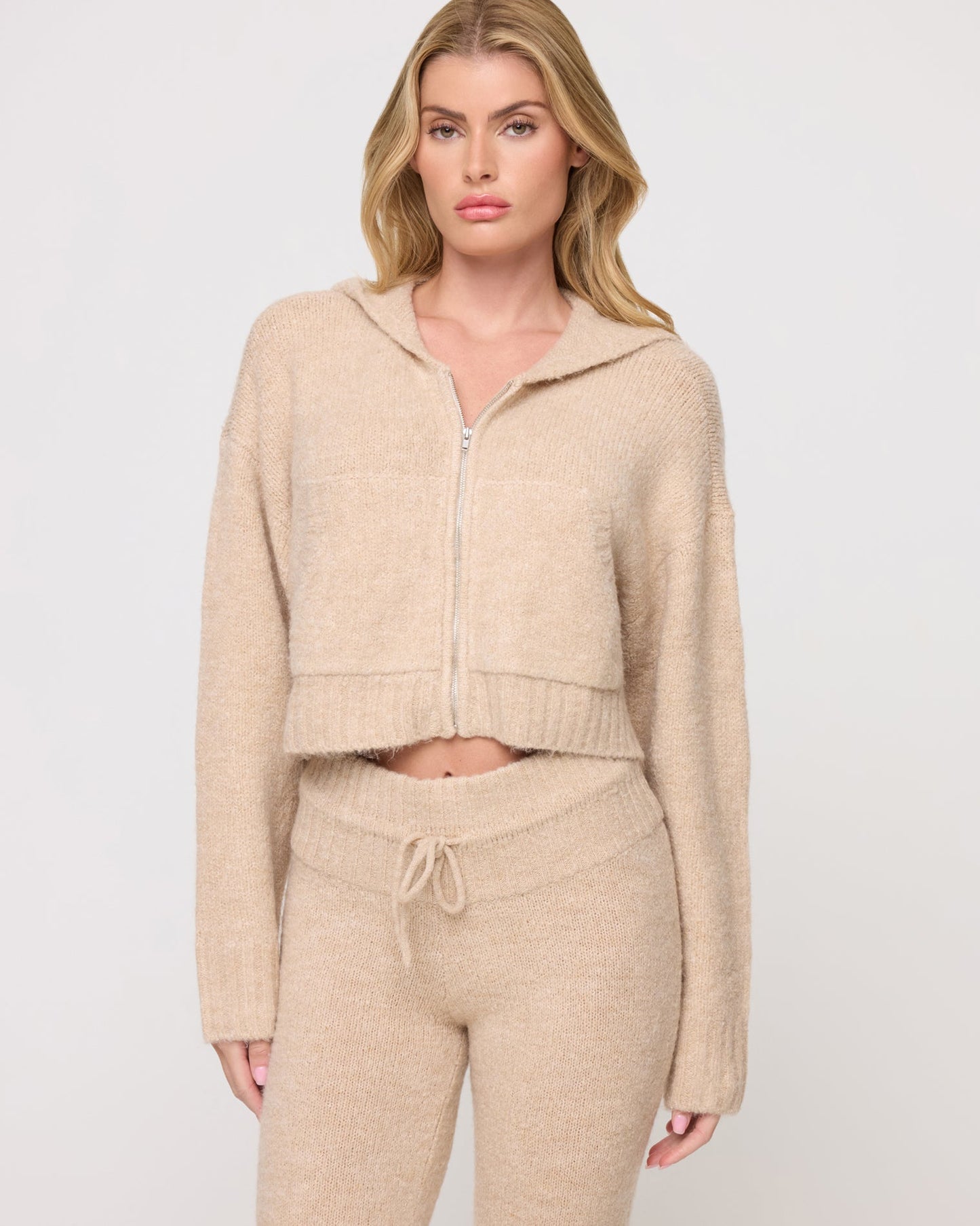 LSPACE LSPACE Jet Set Hoodie - Heather Oatmeal - Clothing|Swim