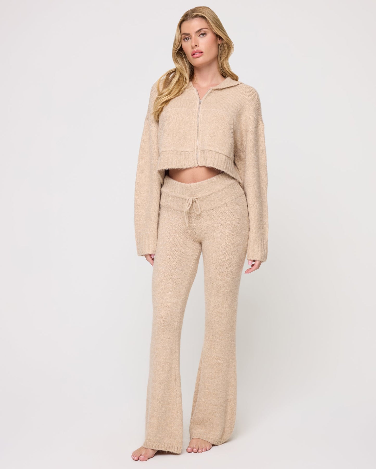 LSPACE LSPACE Jet Set Hoodie - Heather Oatmeal - Clothing|Swim
