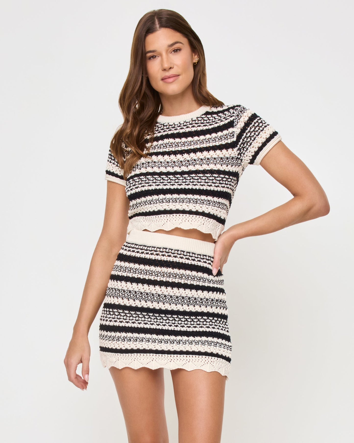 LSPACE Caicos Skirt - Caicos Stripe - Clothing
