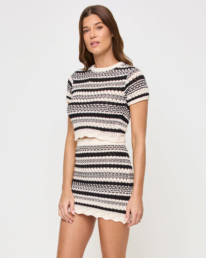 LSPACE Caicos Skirt - Caicos Stripe - Clothing