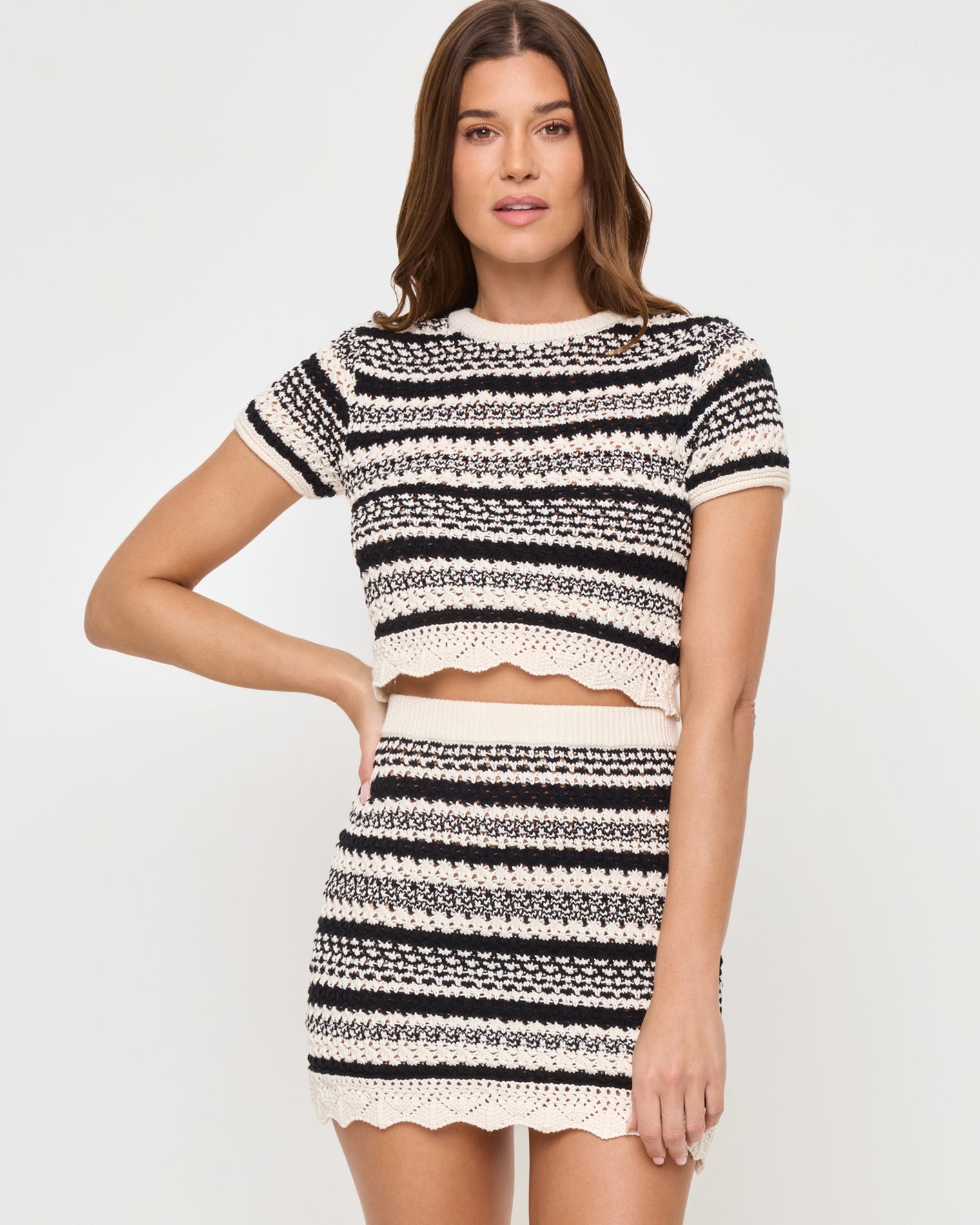 LSPACE Caicos Skirt - Caicos Stripe - Clothing