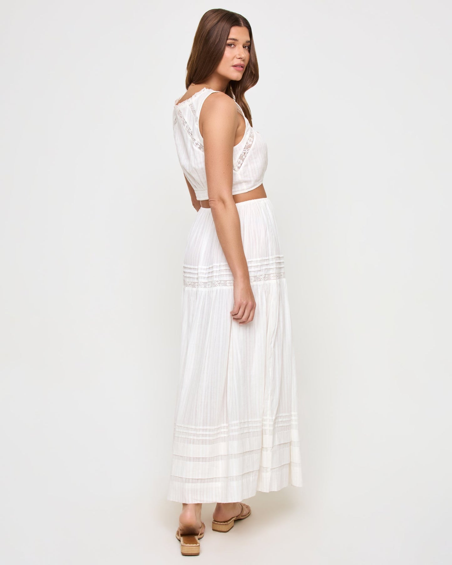 LSPACE Reia Top - White - Clothing|Swim